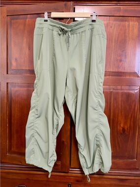 RBX active Quick Dry Olive Green Capri Pants